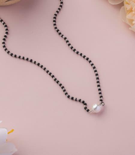 Single Pearl Mangalsutra